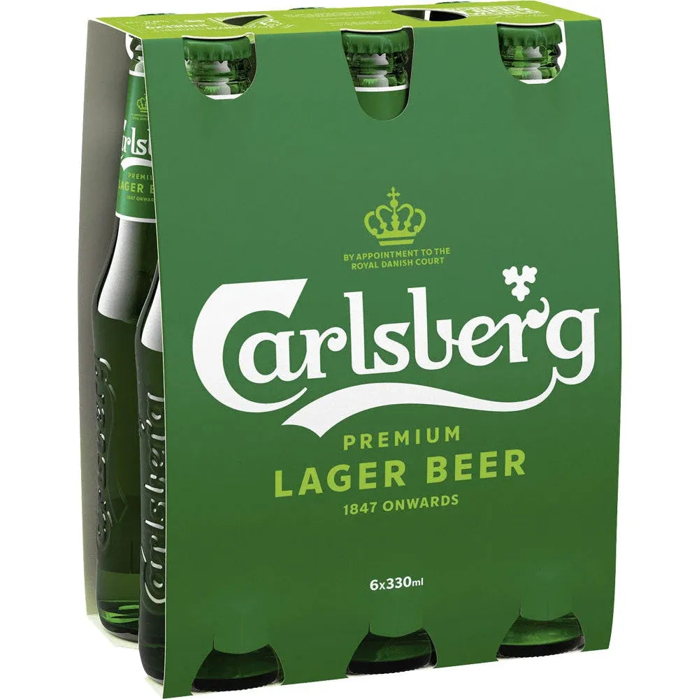 Carlsberg Bier 6x0,33l Mehrweg