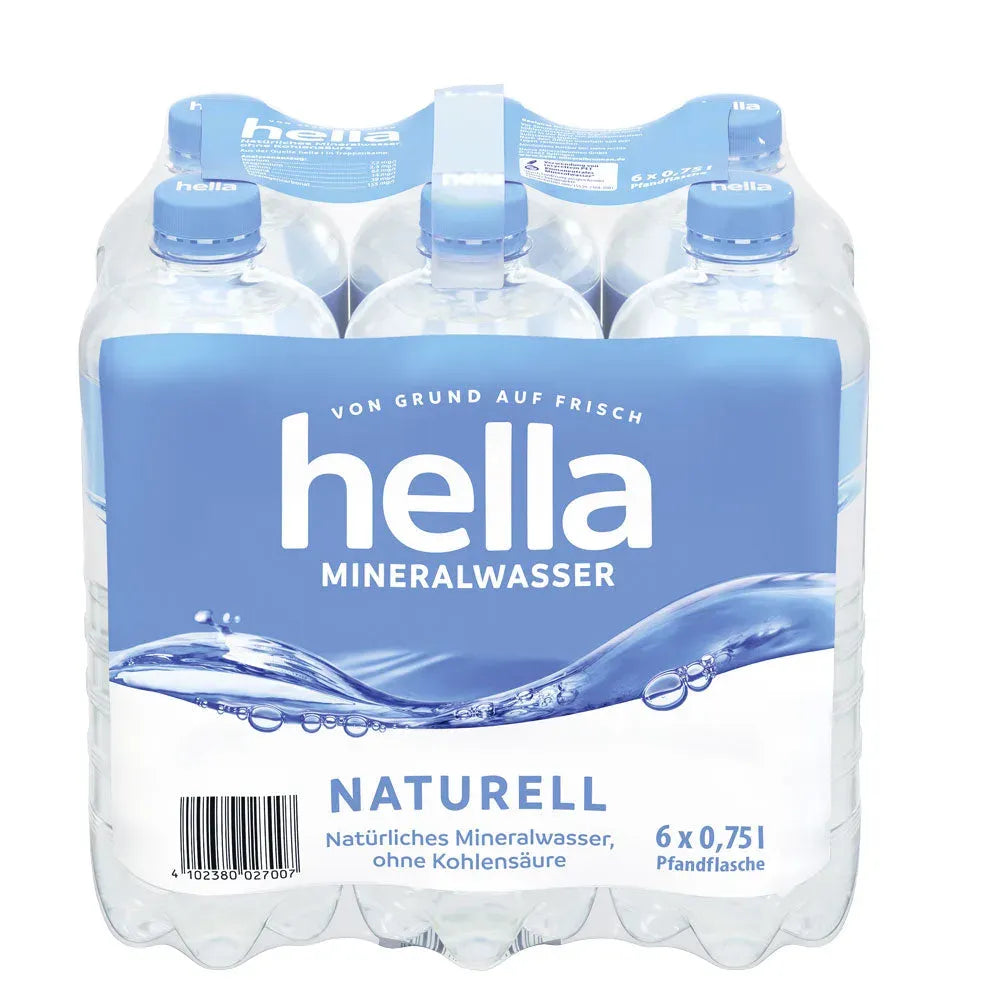 Hella Naturell 6x0,75l PET