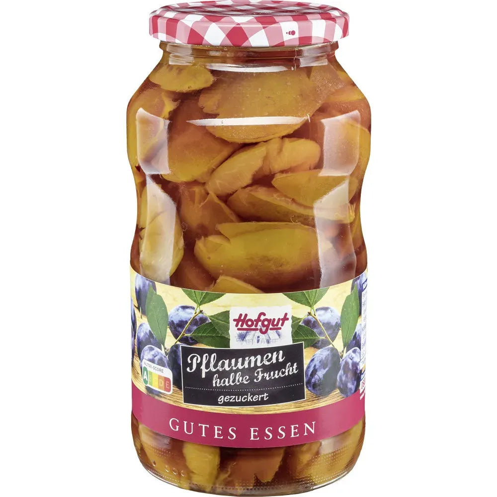 Hofgut Pflaumen halbe Frucht 720ml
