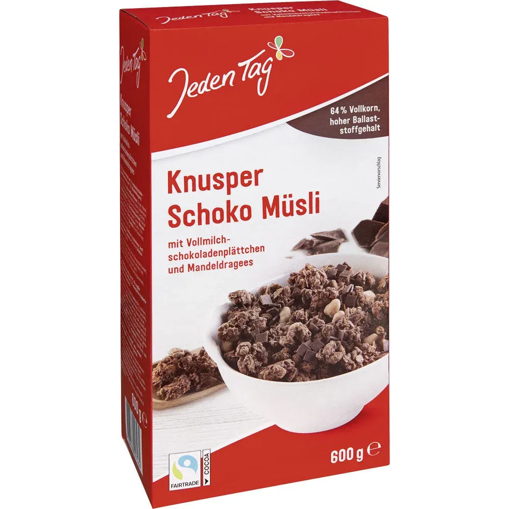 Jeden Tag Knuspern Schokomüsli 600g
