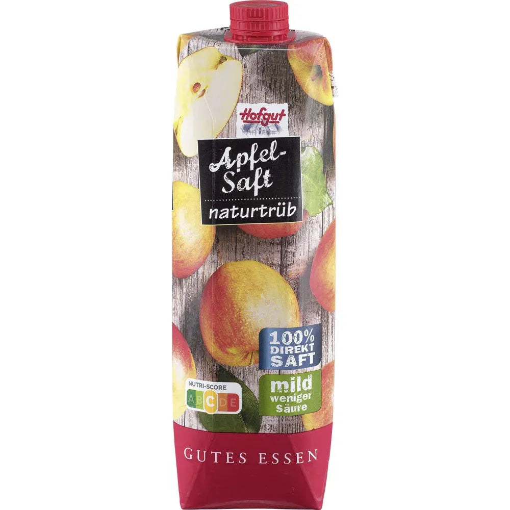 Hofgut Apfelsaft Naturtrüb Mild 1l
