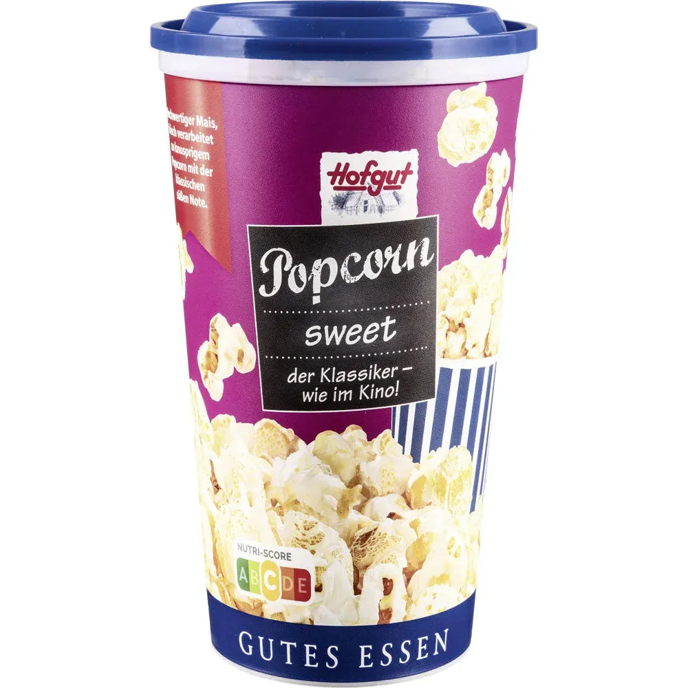 Hofgut Popcorn Suess Becher 50g