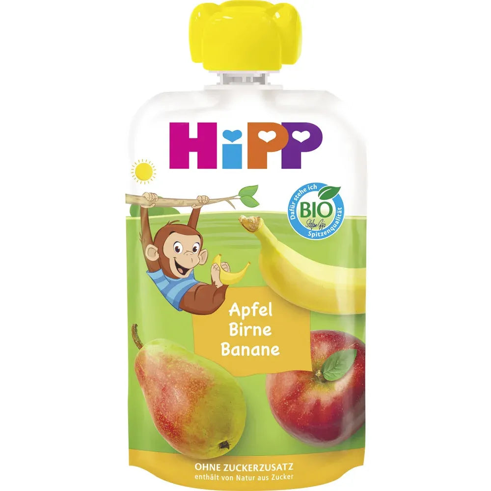 Hipp Bio Quetschie Apfel Birne 100g