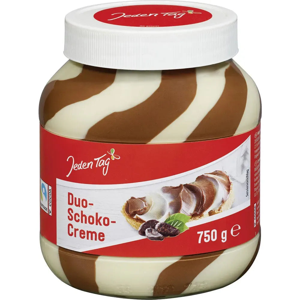 Jeden Tag Duo-Schoko Creme 750g