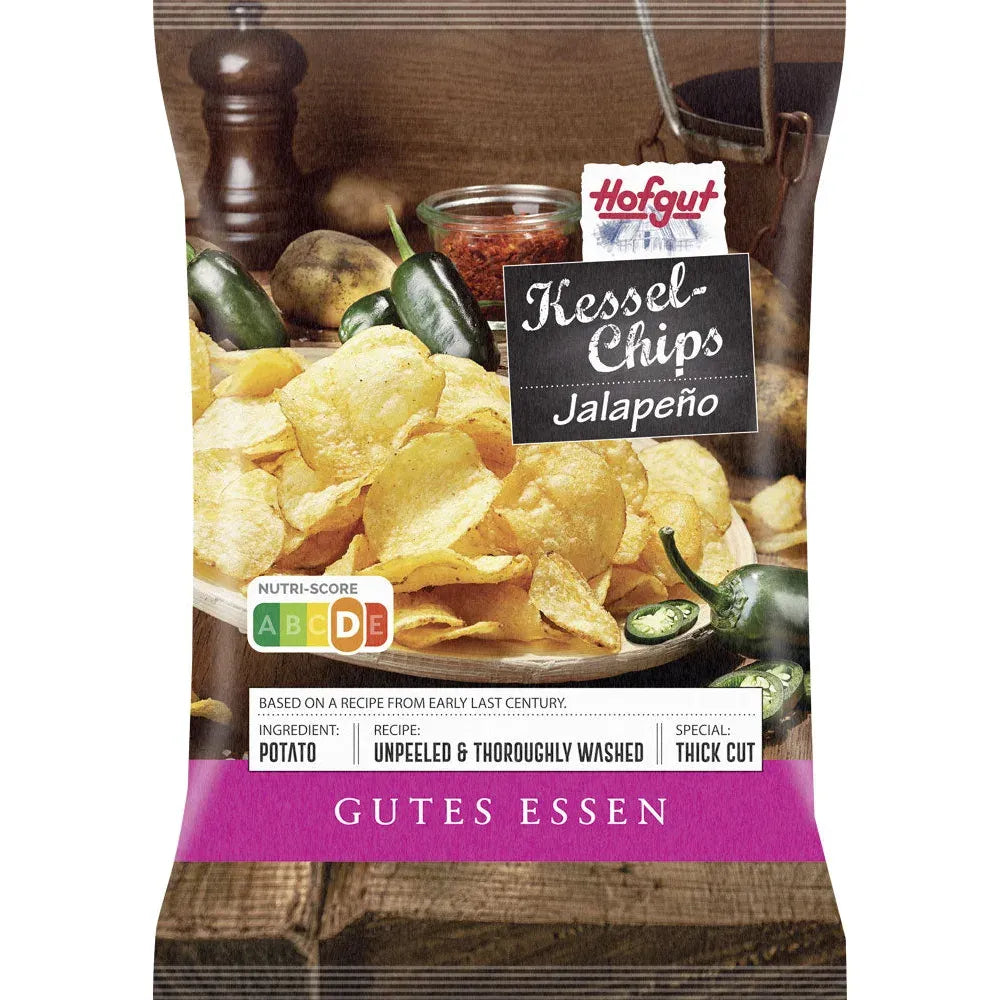 Hofgut Kessel Chips Jalapeno 150g