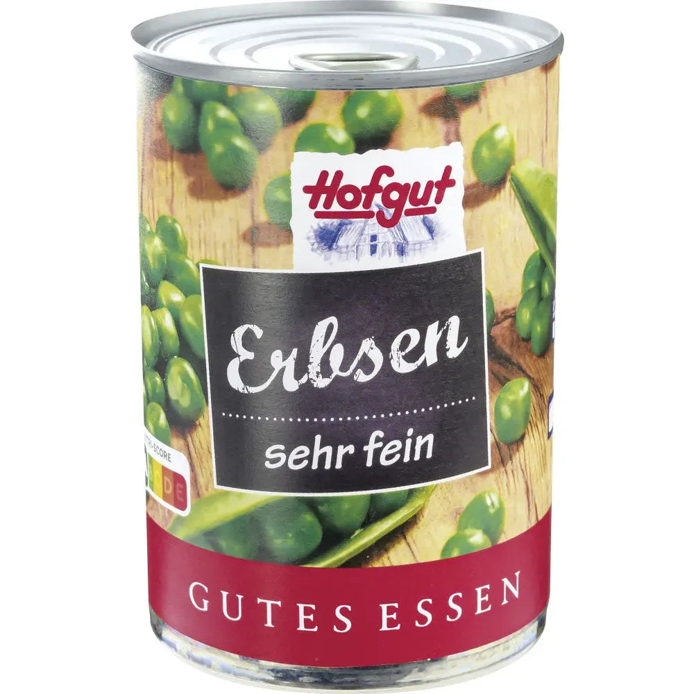 Hofgut Erbsen Sehr fein 425ml