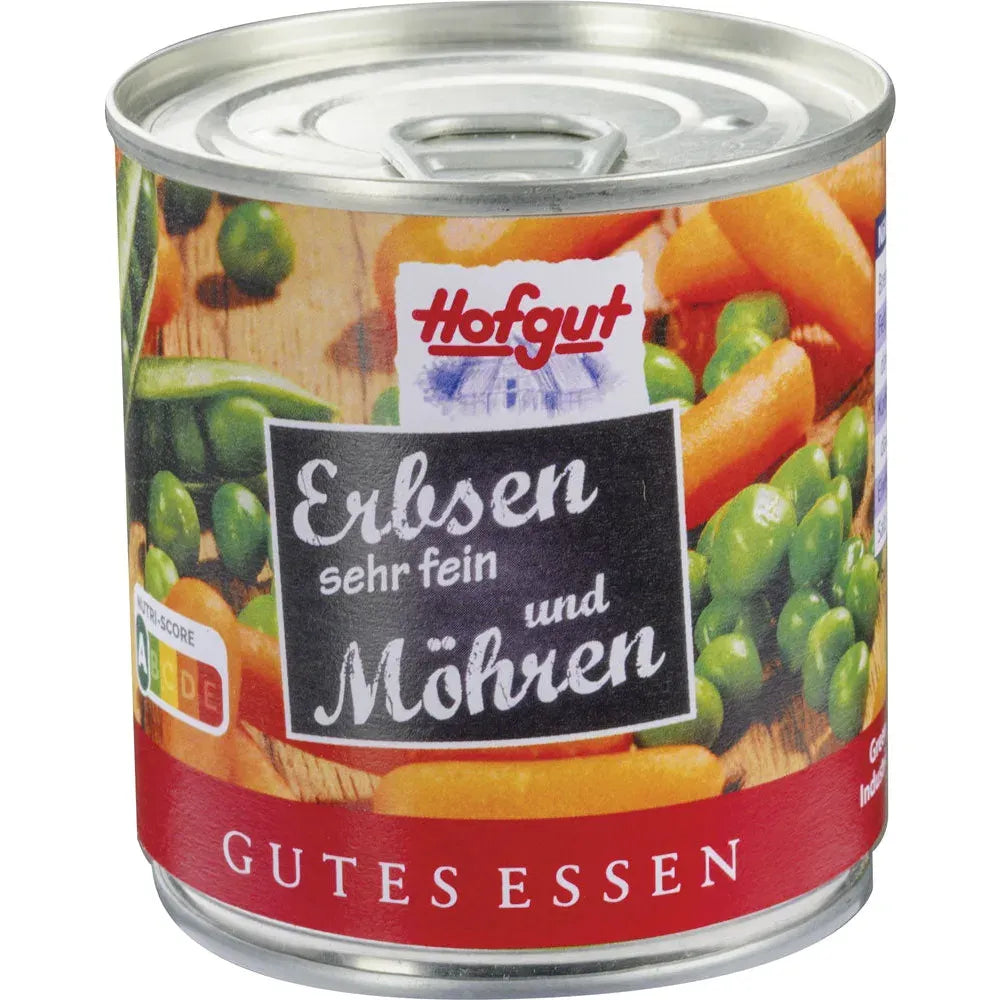 Hofgut Erbsen sehr fein + Möhren 212ml