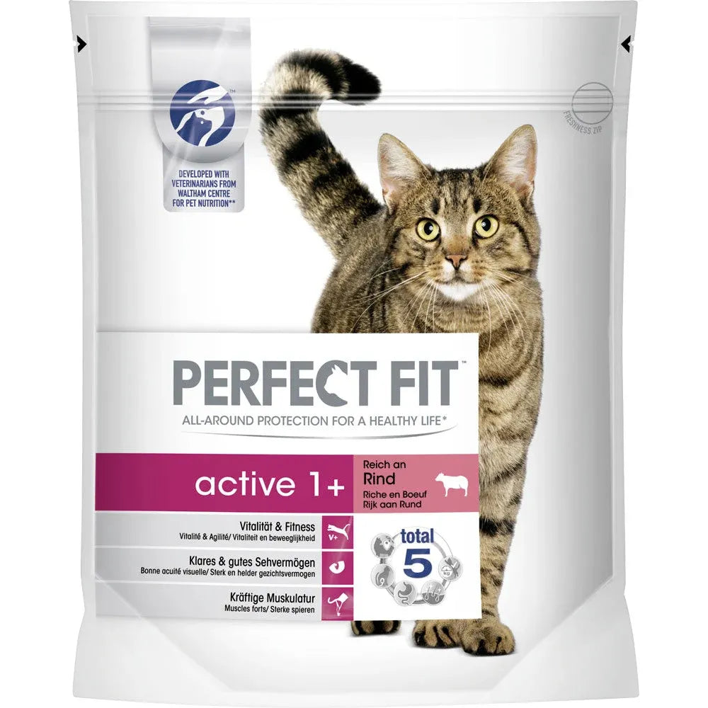 Petcura Fit Active 1+ Rind 750g