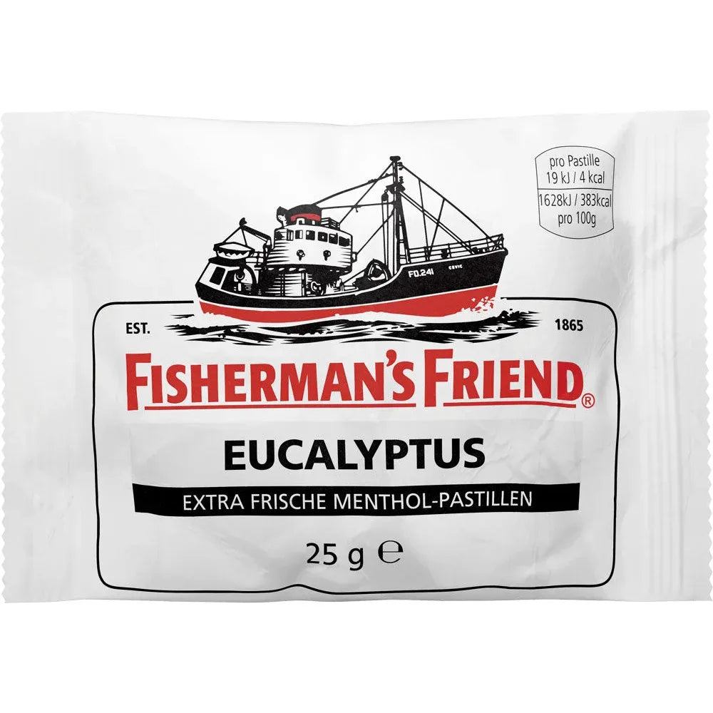 Fishermens Friend Eucalyptus Weiß 25g