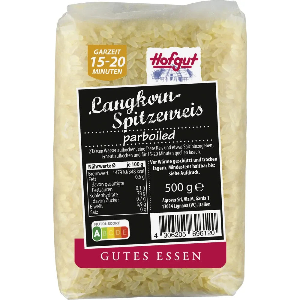 Hofgut Spitzenreis Parboiled 500g