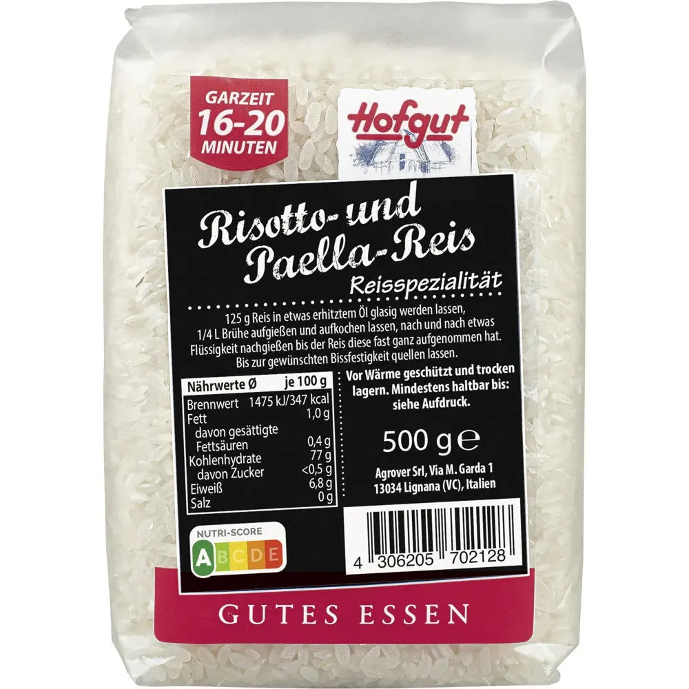 Hofgut Risotto+Paella Reis 500g