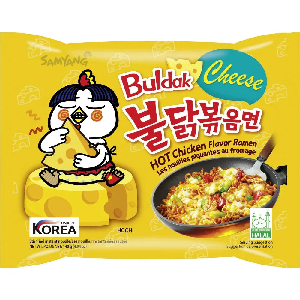 Samyang Instant Nudel Hot Cheese 140g