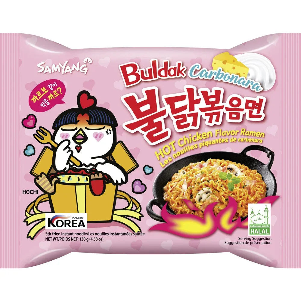 Samyang Instant Nudeln Hot Carbonara 130g
