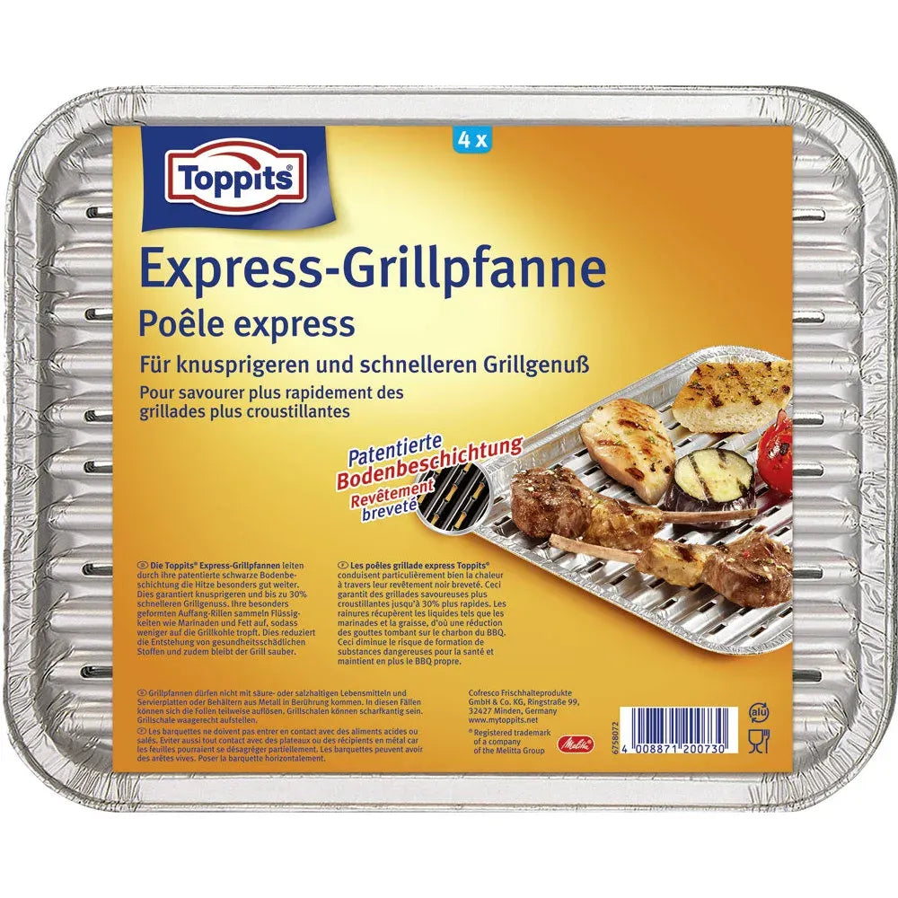 TOP Grillpfanne 4er