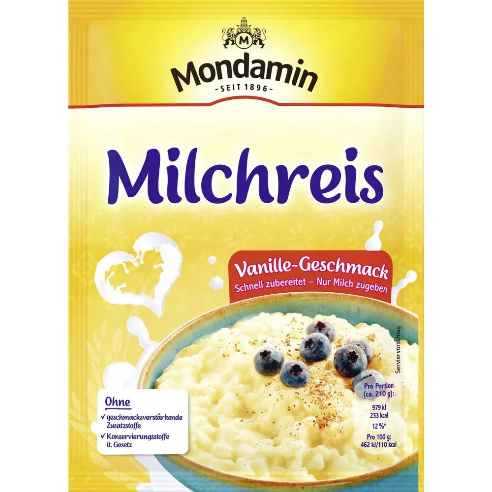 Mondelle Milchreis 2-3 Portionen