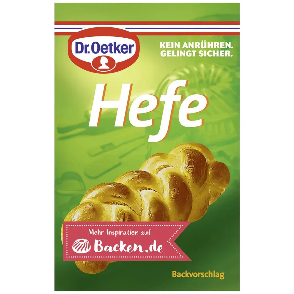 Oetker Trockenbackhefe 4er