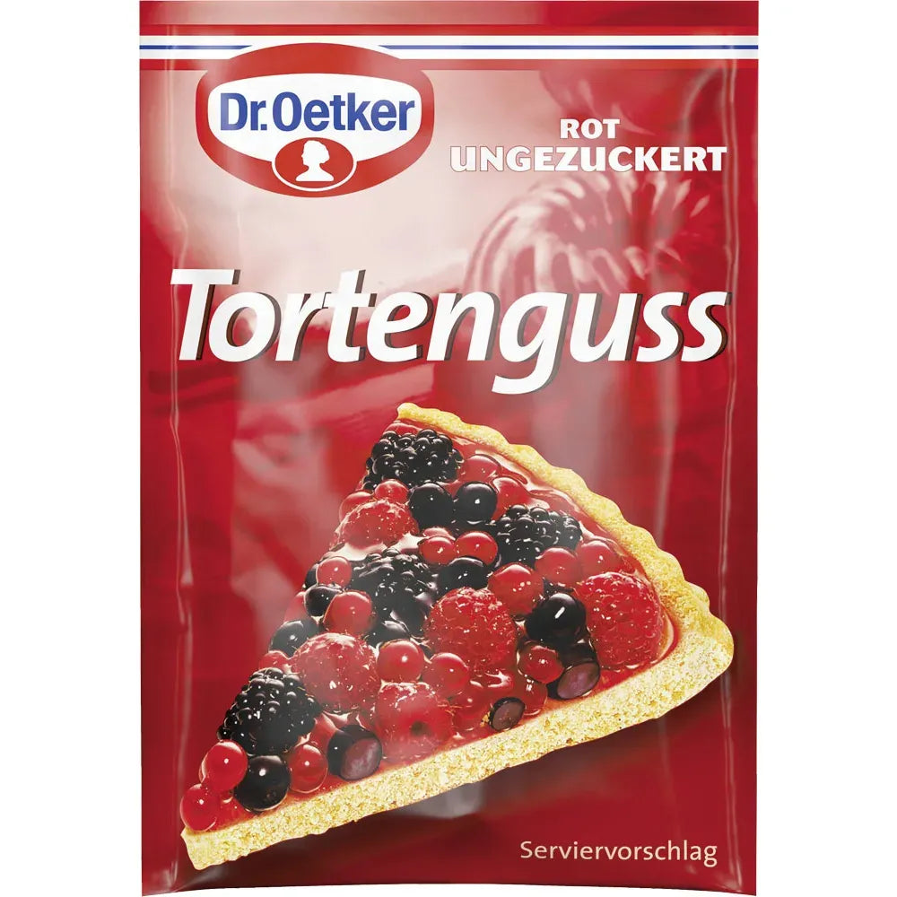 Oetker Tortenguss Rot 3er