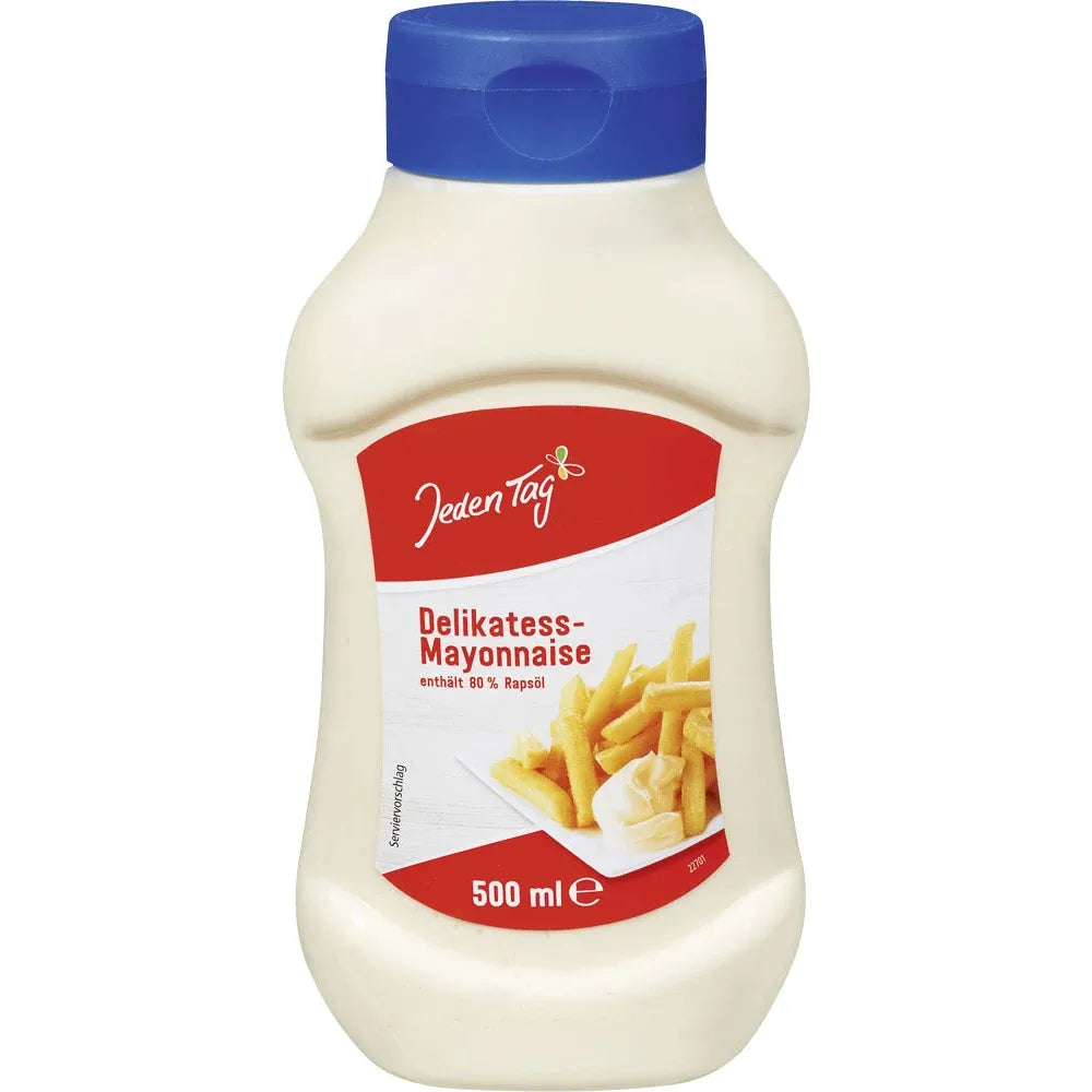 Jeden Tag Delikatesse Mayonnaise 80% 500ml