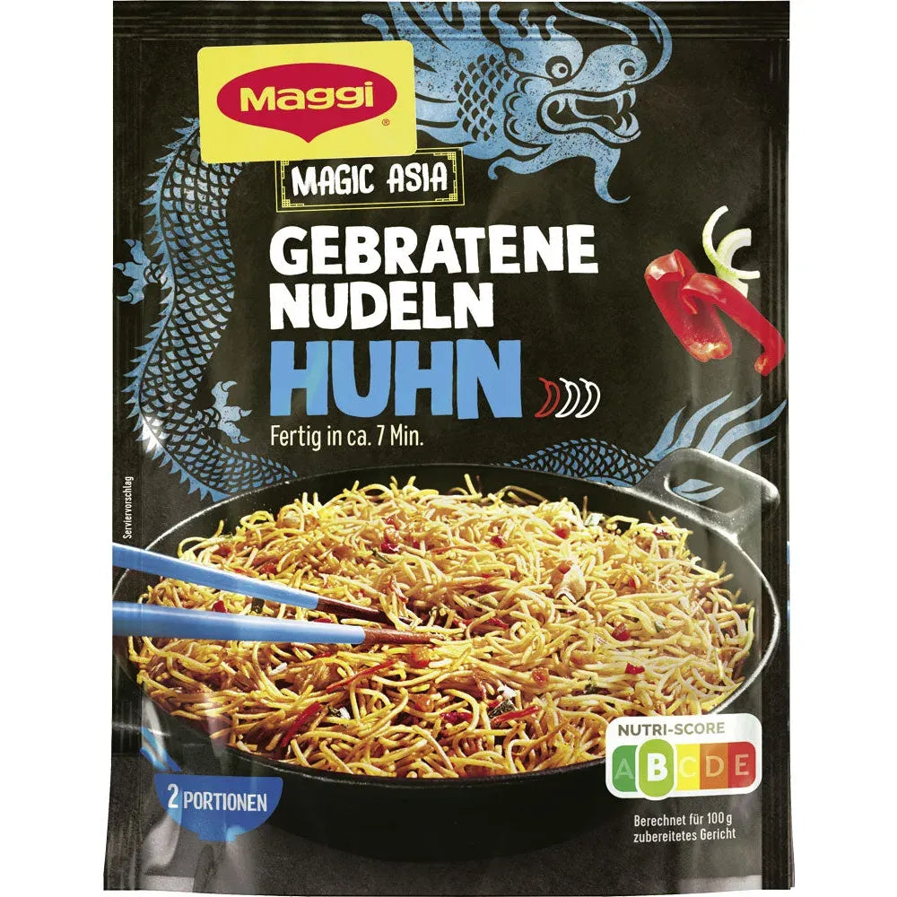 Maggi Asia Gebratene Nudeln mit Huhn 121g