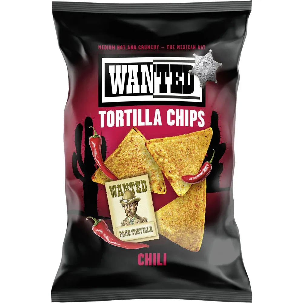 Tortilla Chips Chili Wanted 450