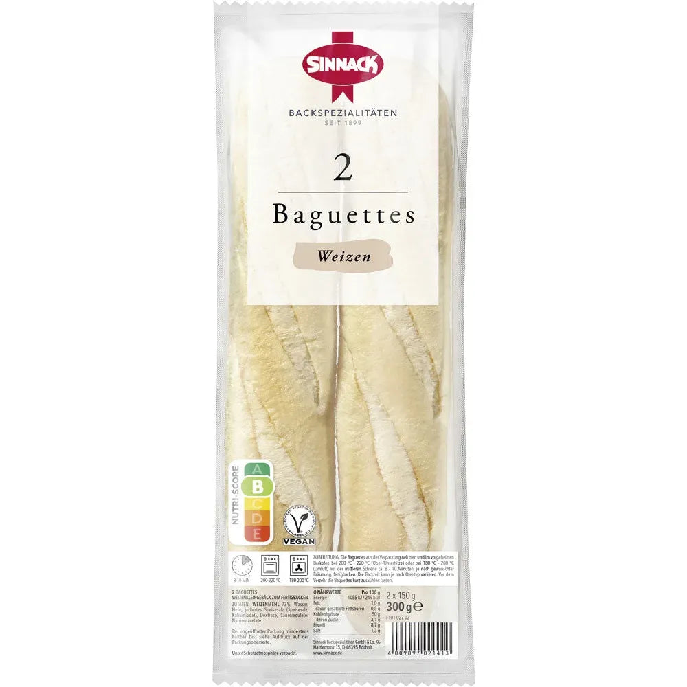 Baguette Brötchen 2er 300g