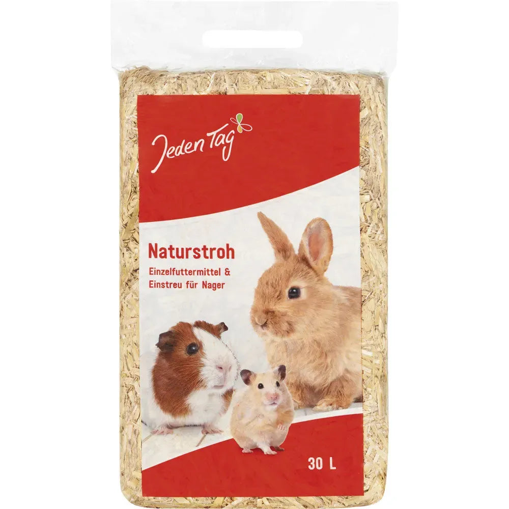 Jeden Tag Natur Stroh 30l