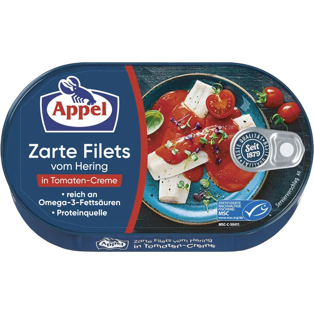 Appel Heringsfilet in Tomatencreme 200g