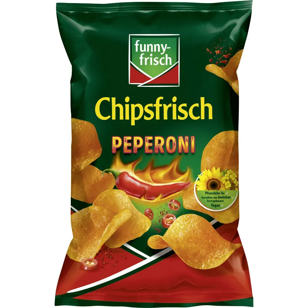 FunnyFrisch Chipsfrisch Peperoni 150g