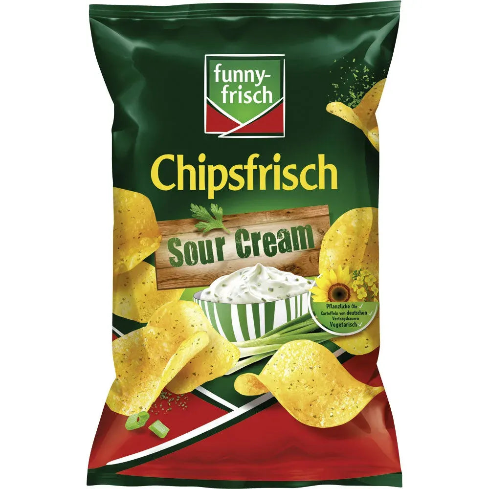 FunnyFrisch Chipsfrisch Sour Cream 150g