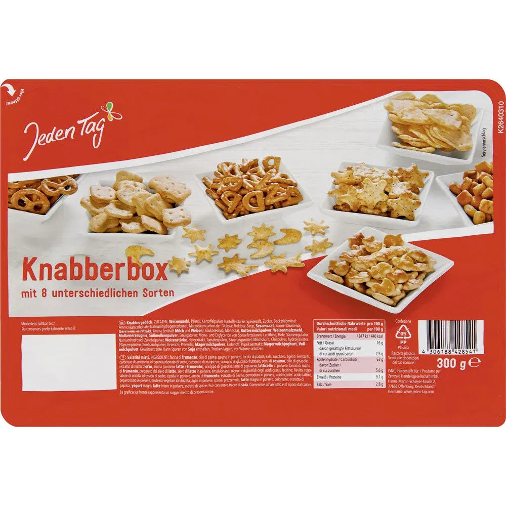 Jeden Tag Knabberbox 300g