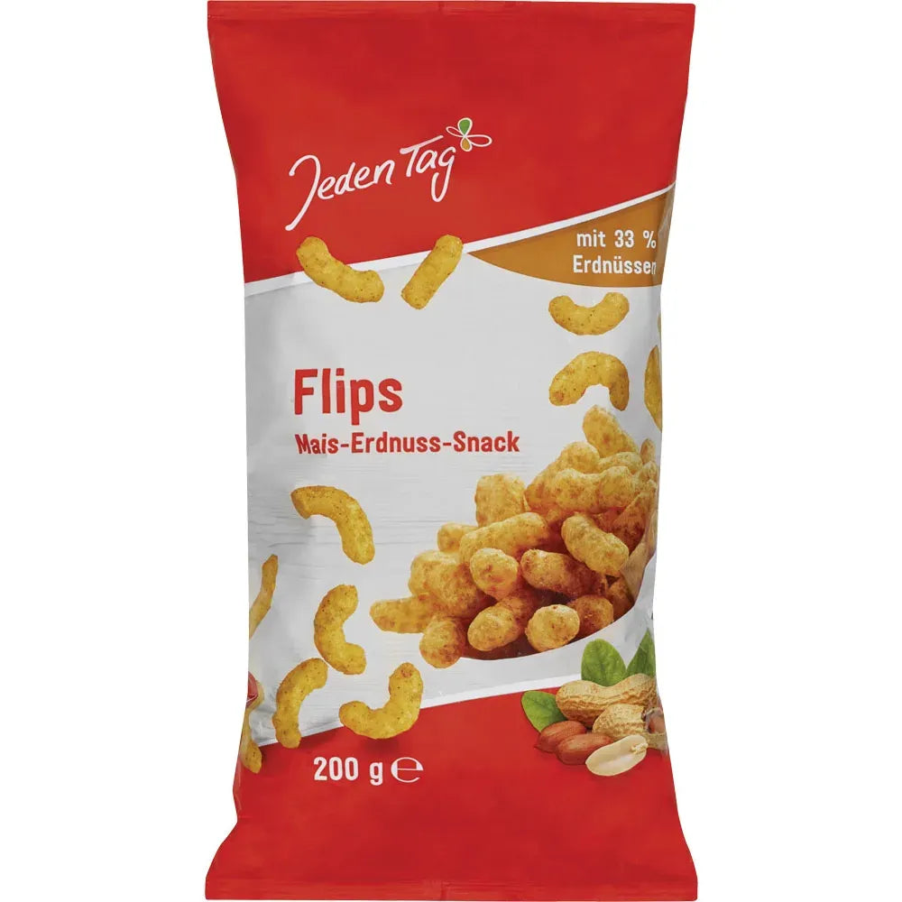 Jeden Tag Erdnussflips 200g