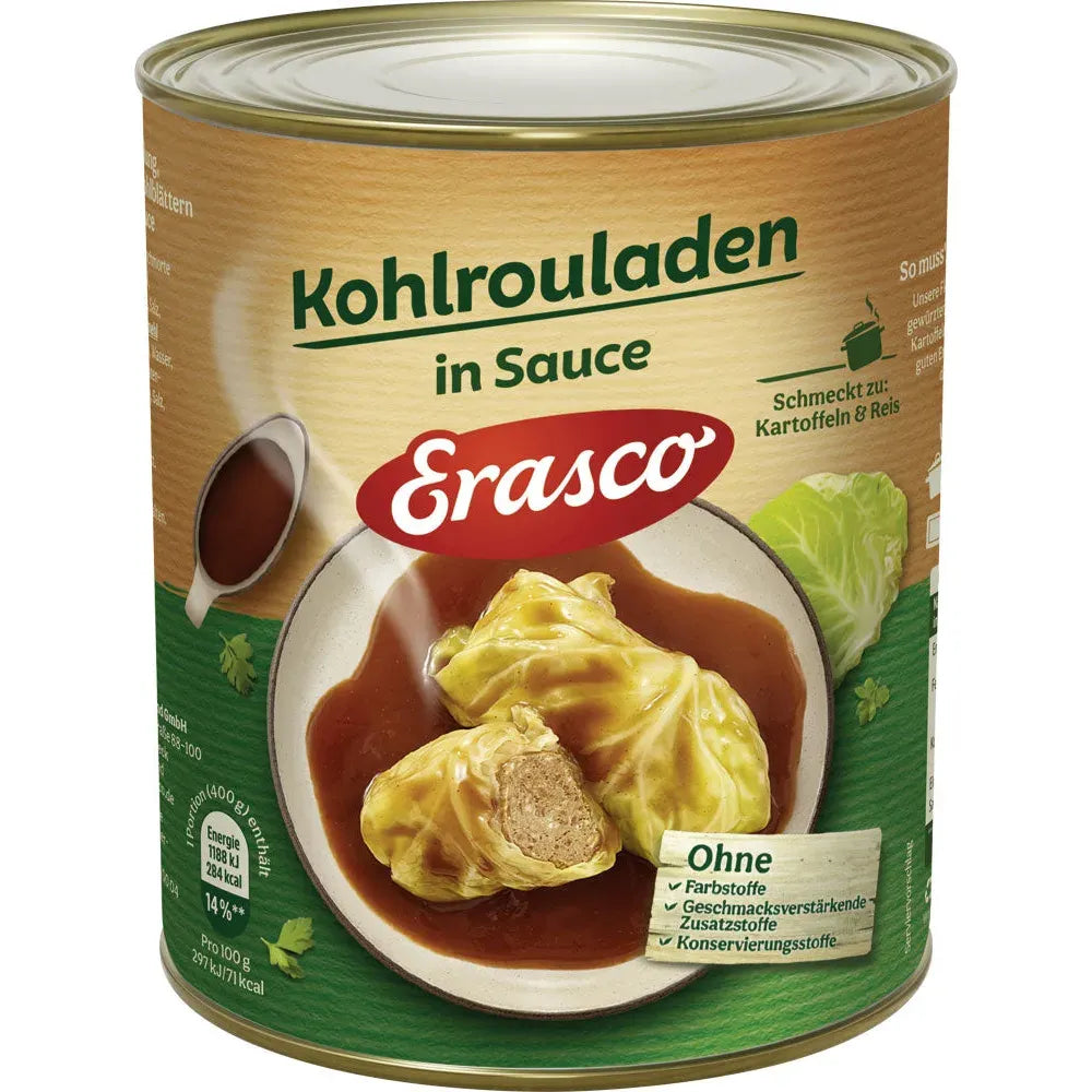Erasco Kohlrouladen 800g