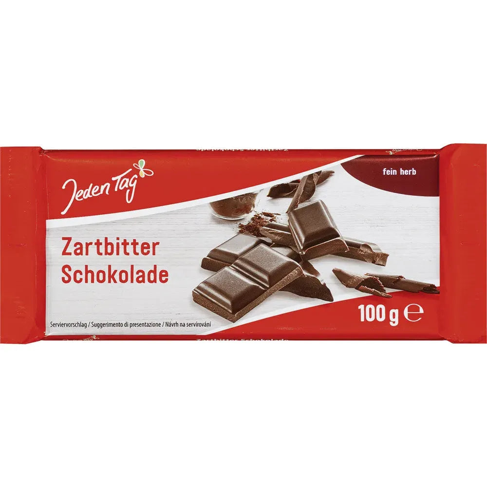 Jeden Tag Schokolade Zartbitter 100g