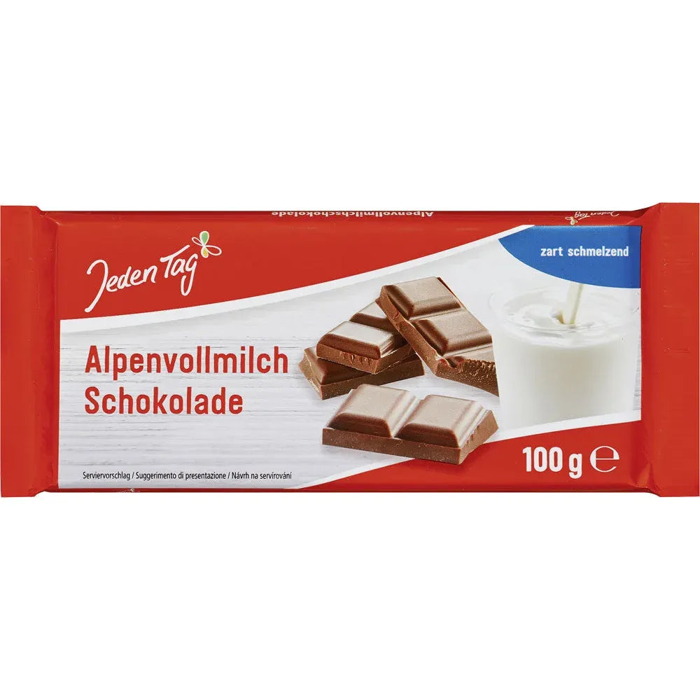 Jeden Tag Schokolade Vollmilch 100g
