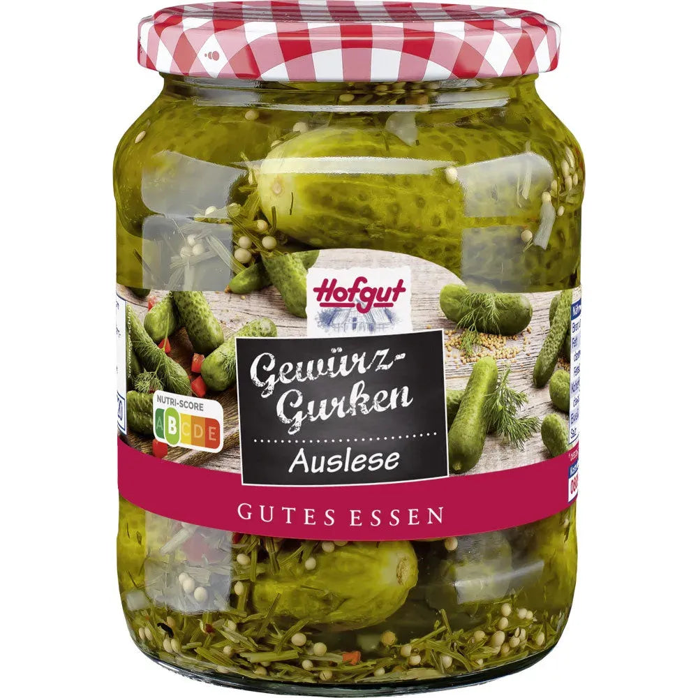 Hofgut Gewürzgurken 720ml