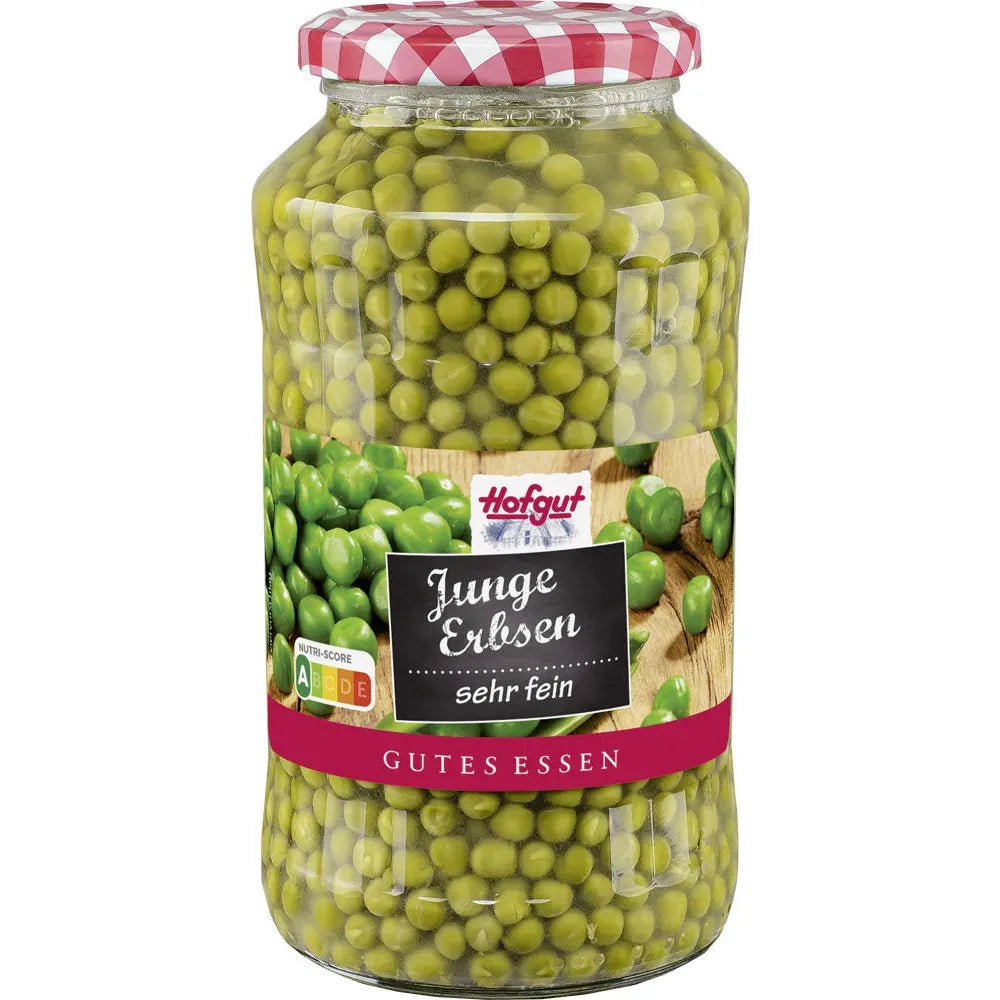 Hofgut Erbsen sehr fein 720ml