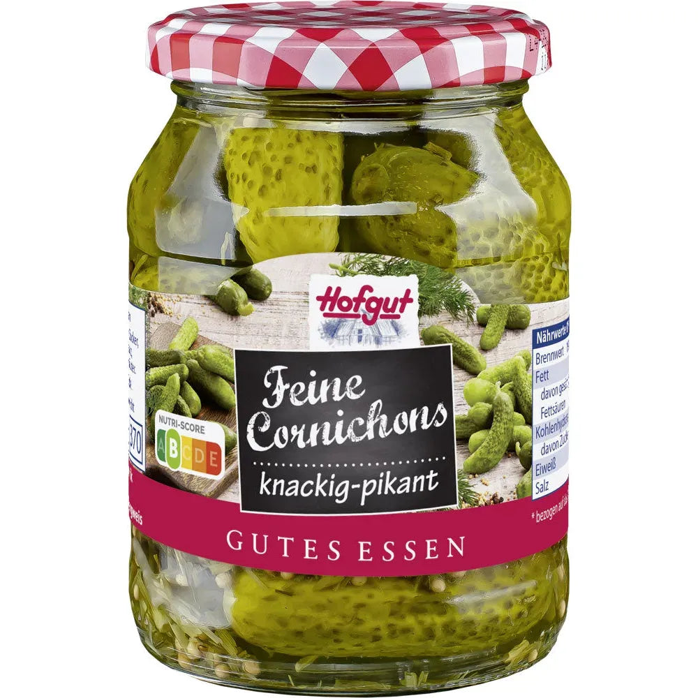 Hofgut Feine Cornichons 370ml