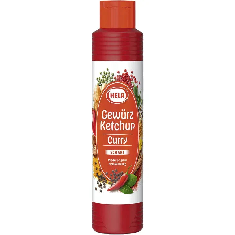 Hela Gewürzketchup Curry Scharf 500ml