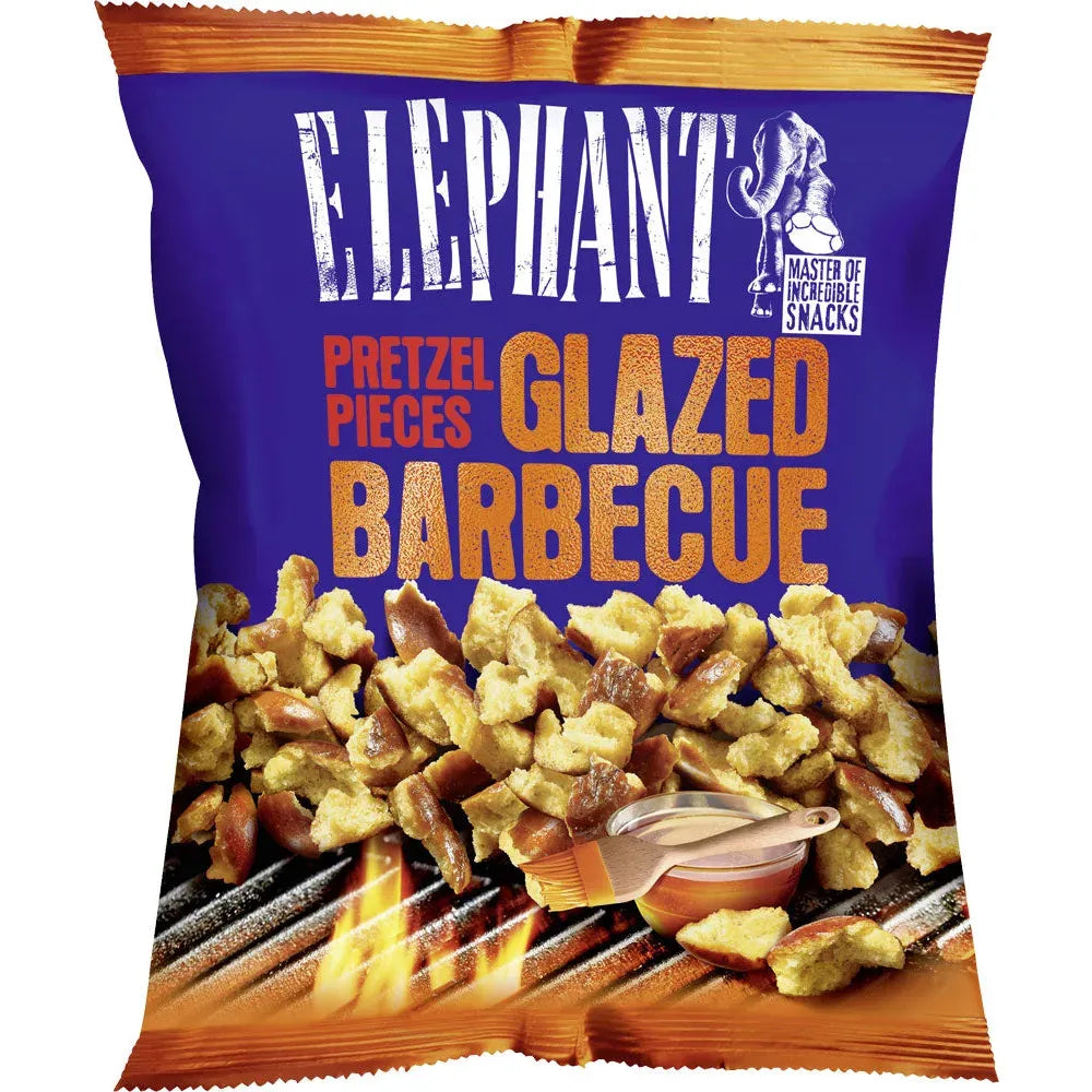 Elephant Pretzel Bbq 125g