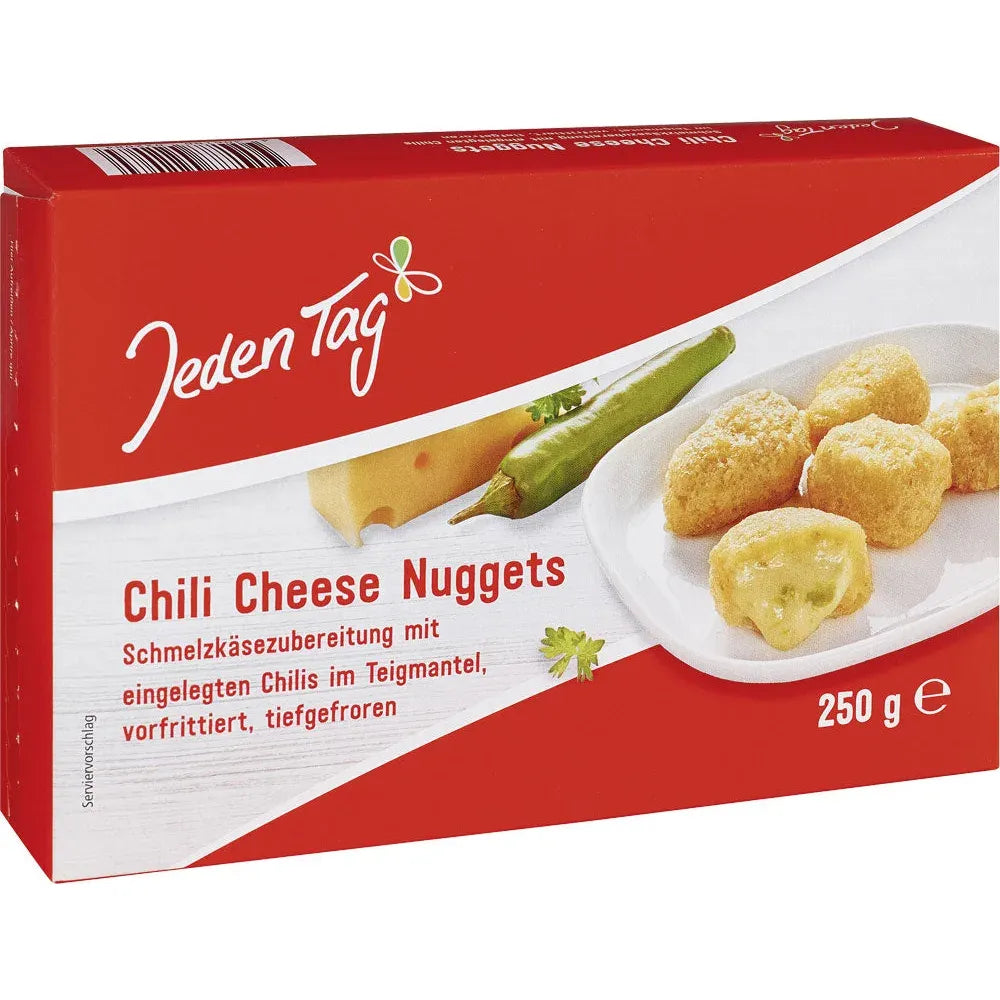Jeden Tag Chili-Cheese Nuggets 250g