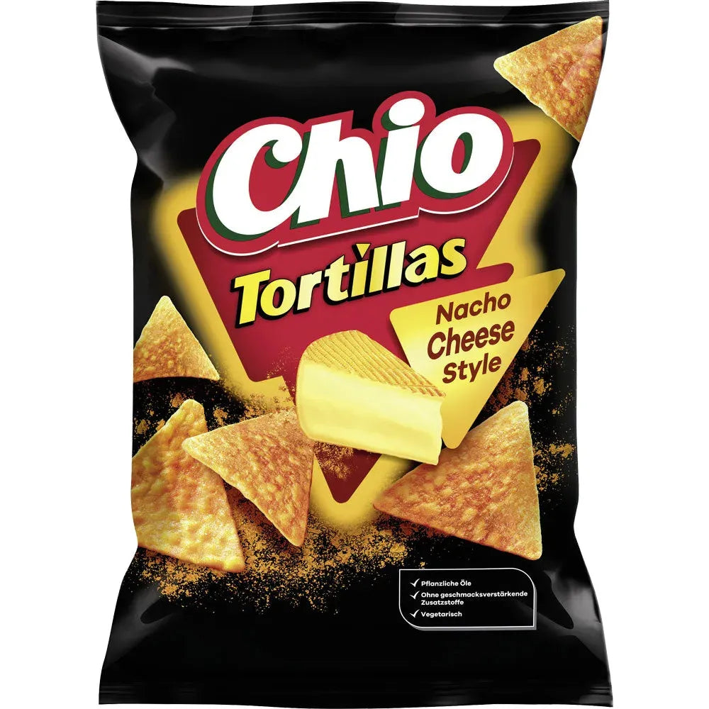 Chio Tortillas Nacho Cheese 110g