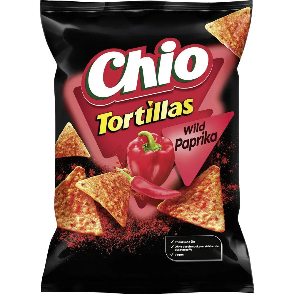 Chio Tortillas Wild Paprika 110g