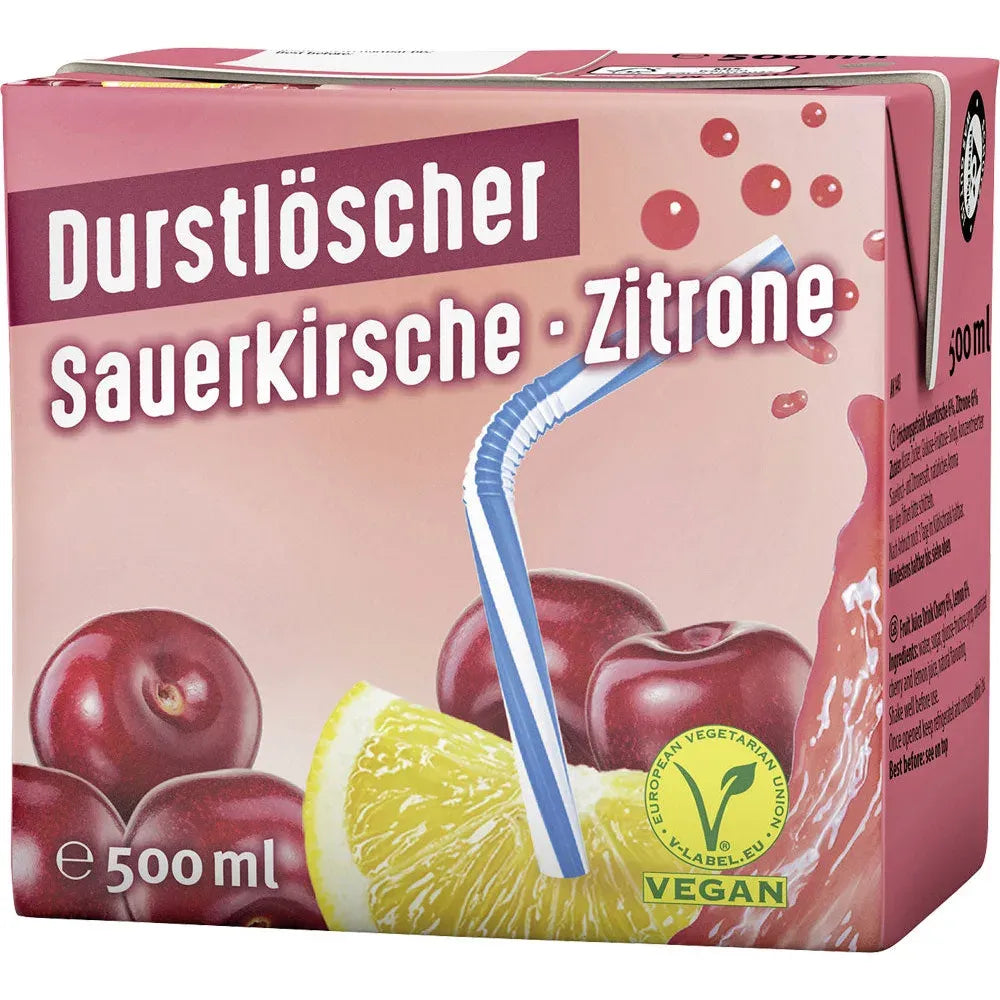 Durstlöscher Kirsch Zitrone 0,5l