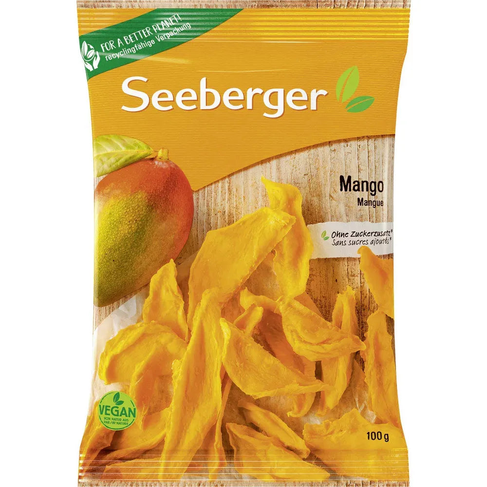 Seeberger Mangos umgezuckert 100g