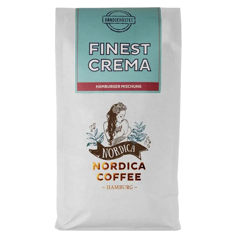 Nordic Coffee Hamburger Mischung Crema 1kg