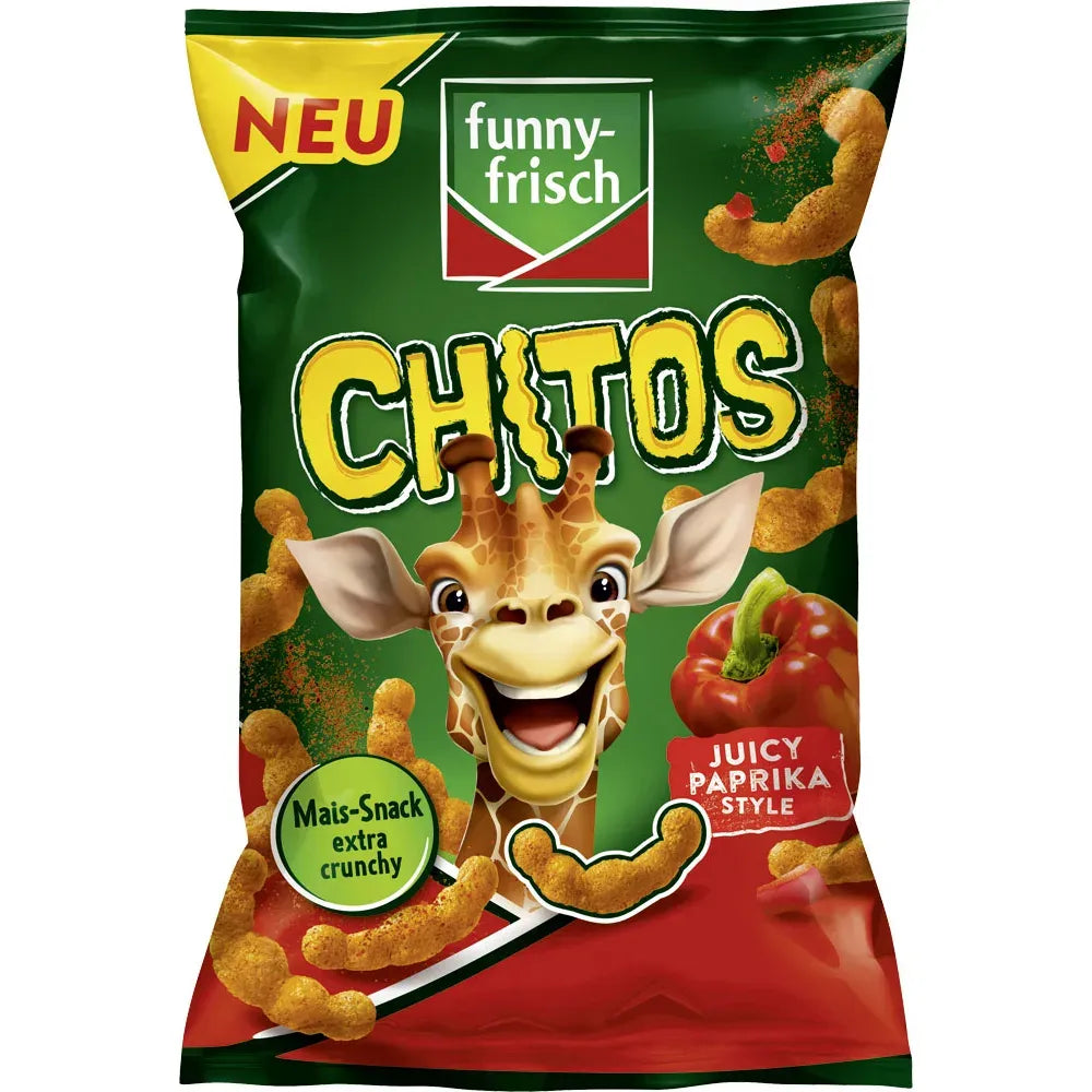 FunnyFrisch Chitos Juicy Paprika 80g