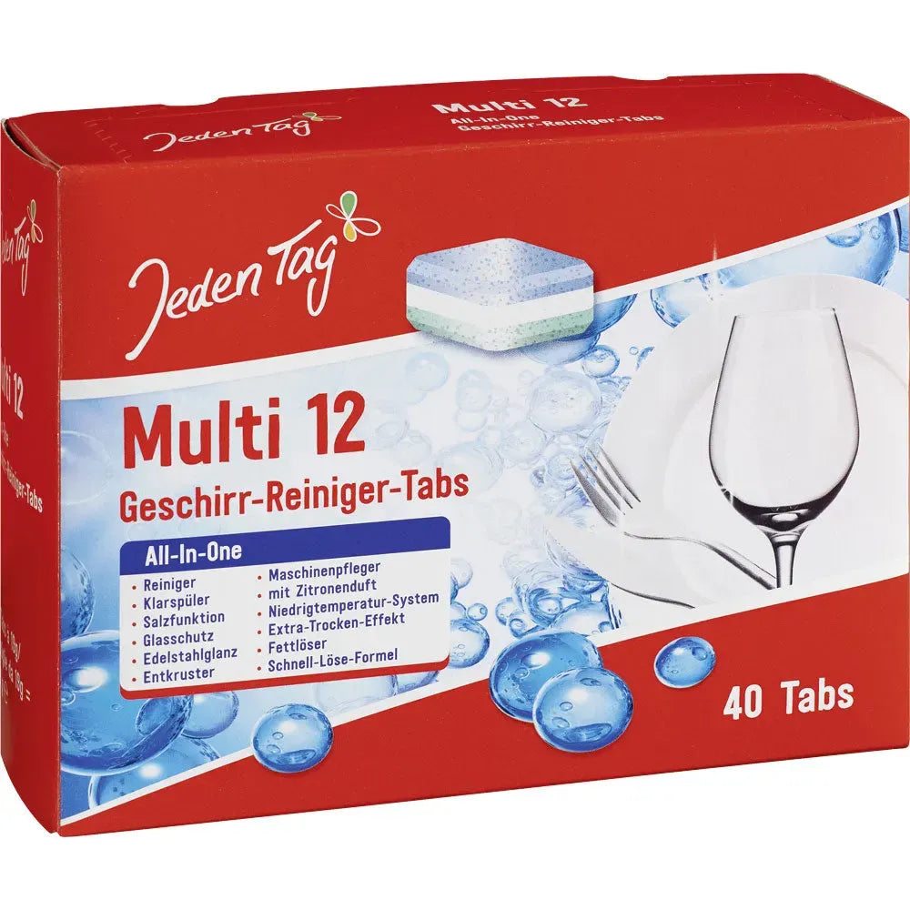 Jeden Tag Geschirrspültabs Mutti 12 40er