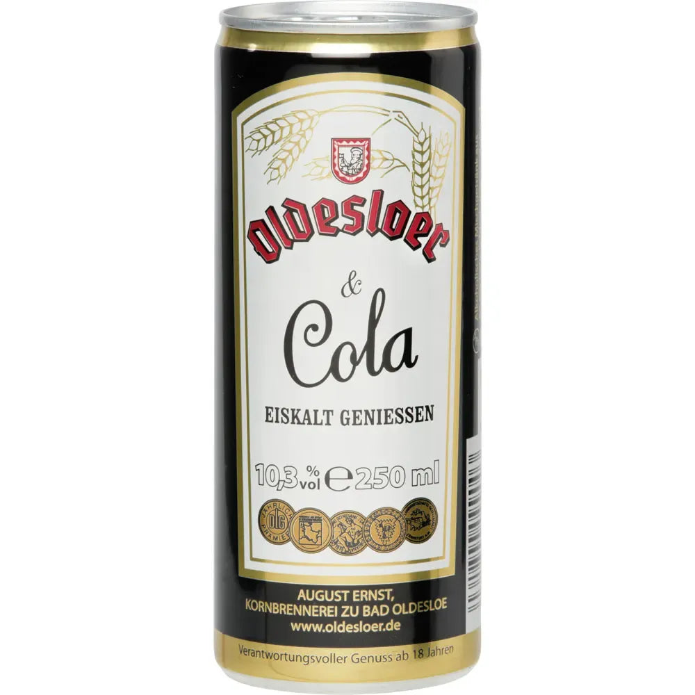 Oldesloer Korn+Cola 10,3% 0,25l DPG