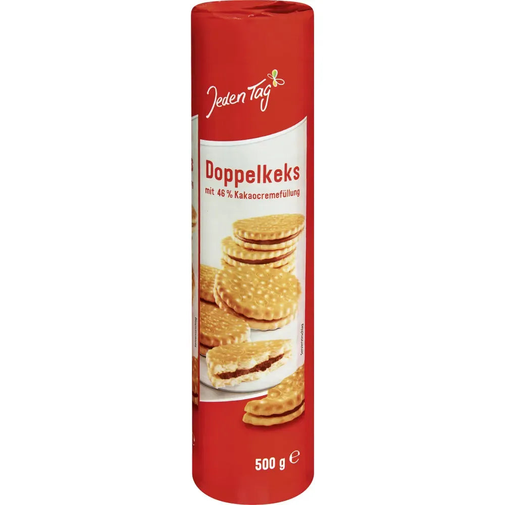 Jeden Tag Doppelkeks Kakao 500g
