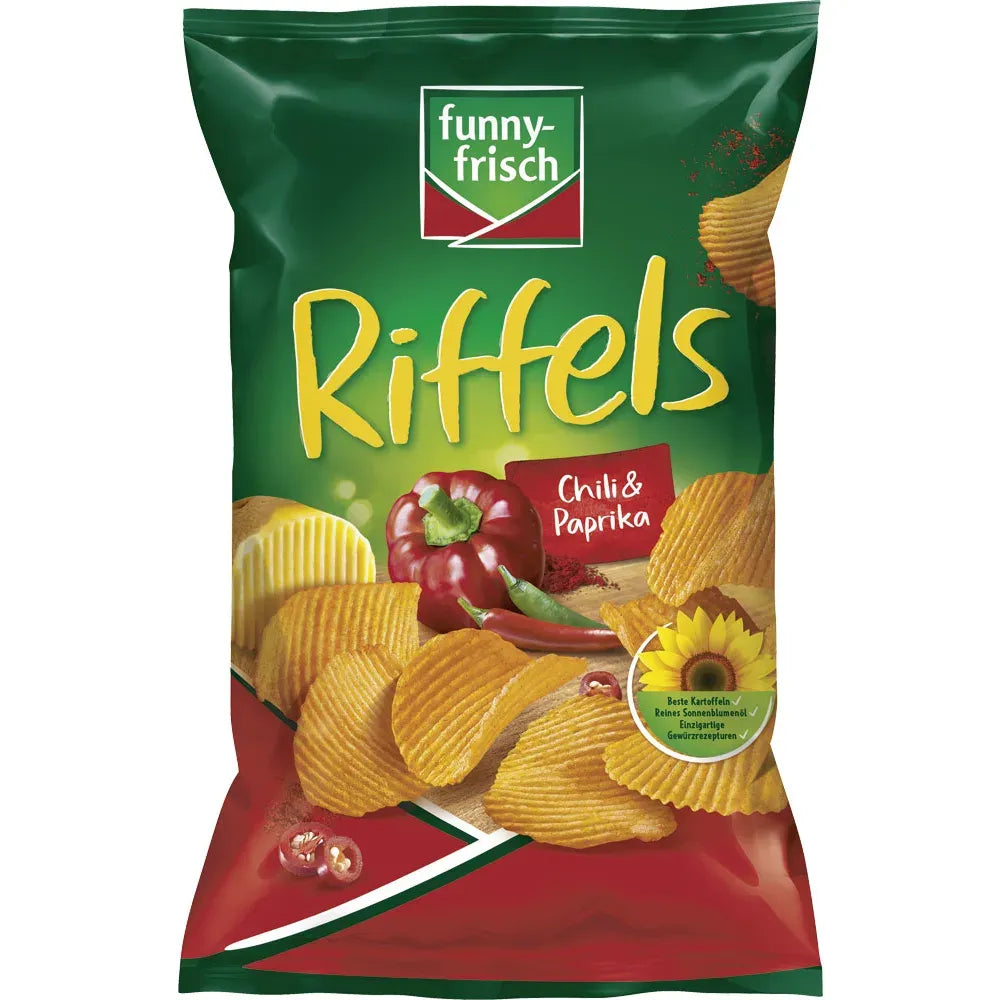 FunnyFrisch Riffels Chili Paprika 150g
